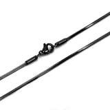 Stainless Steel Snake Chain Necklace for Men Women