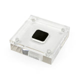 Clear Plastic Gem Diamond Storage Box Bead Container Show Case