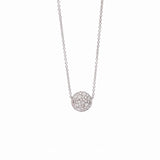 Colorful Mushroom Pendant Crystal Necklace for Women