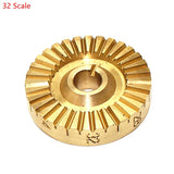 High Copper 32/64/72/80/96 Index Gear Wheel Jewelry Gem Faceting Machine