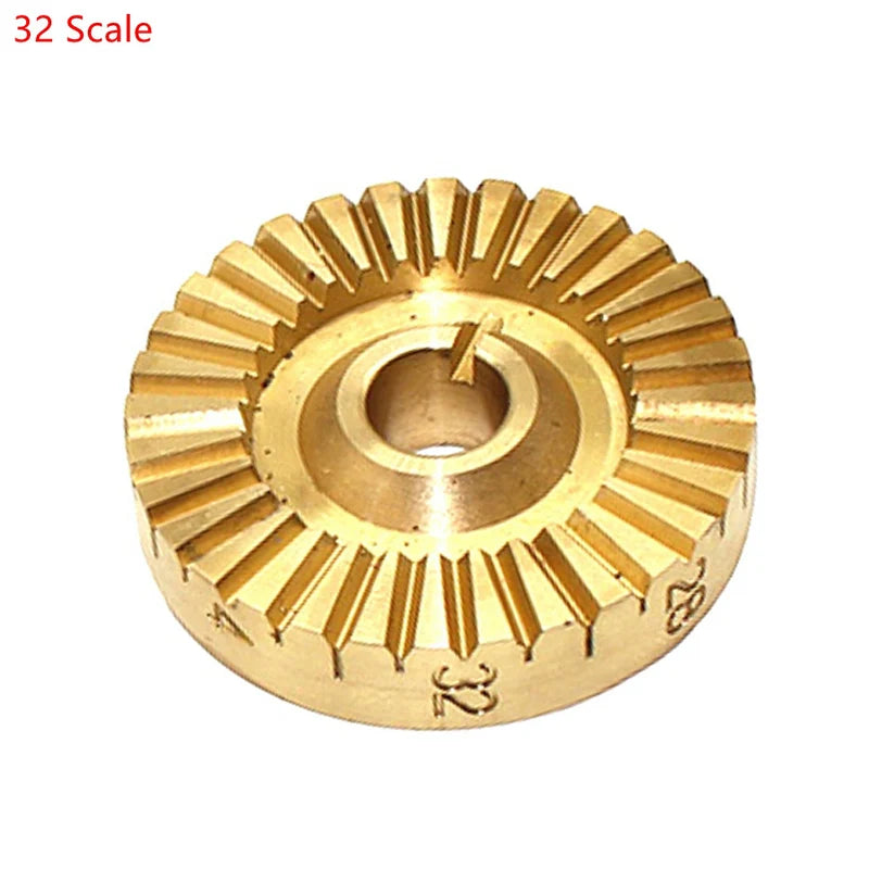 High Copper 32/64/72/80/96 Index Gear Wheel Jewelry Gem Faceting Machine