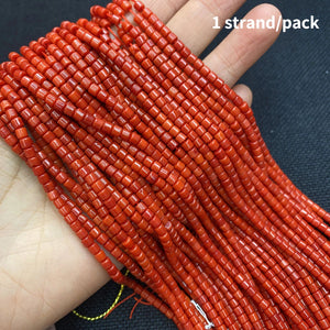 Coral Bead 3x4mm Loose Beads DIY Jewelry Making Bracelet Necklace Earrings