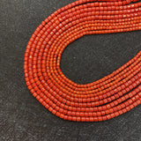 Coral Bead 3x4mm Loose Beads DIY Jewelry Making Bracelet Necklace Earrings