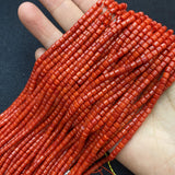 Coral Bead 3x4mm Loose Beads DIY Jewelry Making Bracelet Necklace Earrings