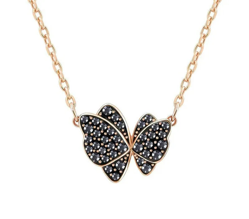 Crystal Pendant Clavicle Chain Necklace Gift