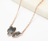 Crystal Pendant Clavicle Chain Necklace Gift
