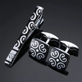 High Cuff links necktie clip for men's