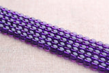 Cultured Amethyst Beads 6mm-12mm Smooth Round 15 Inch Strand