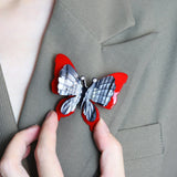 High Brooch Acrylic Butterfly Insect Safety Pins Jewelry