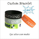 Silicone Bracelet Wristband for Kids Adults - Sport Band Engraved