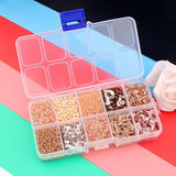DIY Rice Beads Sequins Pearl 10 Set Box Hand-sewn Clothes Bracelet