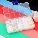 DIY Rice Beads Sequins Pearl 10 Set Box Hand-sewn Clothes Bracelet