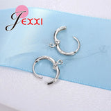 50PCS 925 Sterling Silver Jewelry Findings for Earrings