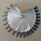 High Die Steel Gemstone Sizer Diamond Gemstone Mounting Gauge