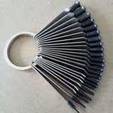 High Die Steel Gemstone Sizer Diamond Gemstone Mounting Gauge