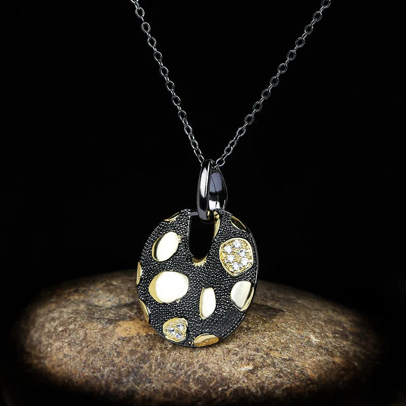 Vintage Oil Drop Chain Necklace for Women