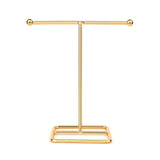 Metal Jewelry Display Holder T Shape Earrings Showcase