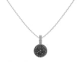 High Circle Necklace Women Pendant Chain Clavicle Jewelry