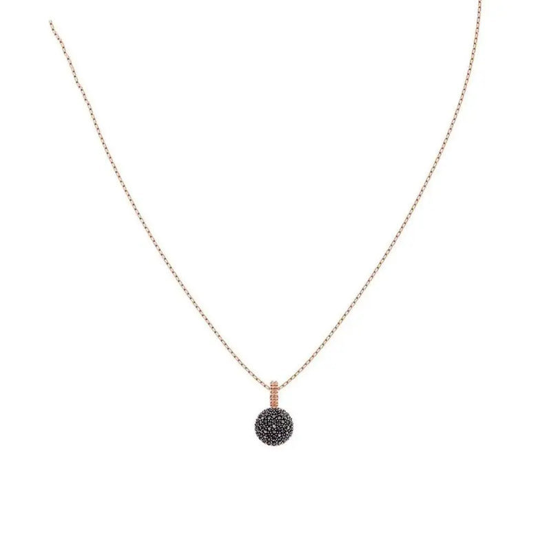 High Circle Necklace Women Pendant Chain Clavicle Jewelry