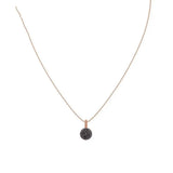 High Circle Necklace Women Pendant Chain Clavicle Jewelry