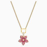 Eternal Romantic Necklace Women Coral Flowers Chain Collier Femme