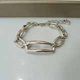 925 Silver Chain Bracelet Electroplated Jewelry Gift