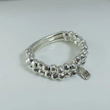 925 Silver Double Layer Bracelet Holiday Jewelry Gift