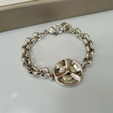 Electroplating 925 Silver Fan Retro Bracelet Holiday Jewelry Gift
