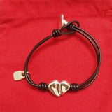 925 Silver Heart Bracelet Jewelry Gift