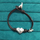 925 Silver Heart Bracelet Jewelry Gift