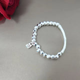 European & American 925 Silver Light Bracelet Beads Jewelry Gift