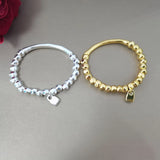 925 Silver Light Bracelet Beads Jewelry Gift