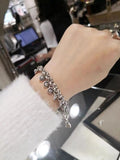 Electroplating 925 Silver Pearls Bracelet Gift