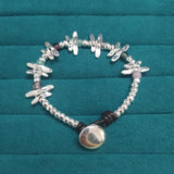 925 Silver Butterfly Bracelet Sweet Gift