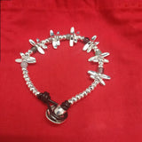925 Silver Butterfly Bracelet Sweet Gift