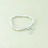 Electroplating 925 Silver Unique Beads Bracelet Gift