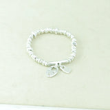 European American Electroplating 925 Silver Unique Beads Bracelet Jewelry