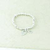 925 Silver Beads Bracelet