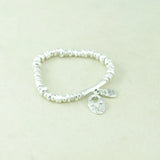 925 Silver Unique Beads Bracelet Jewelry Gift