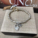 925 Silver Beads Bracelet Jewelry Gift