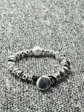 Plating 925 Silver Pearl Bracelet Festive Jewelry Gift