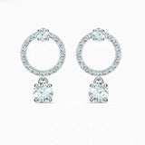 Sparkling Crystal Jewelry Set for Small Women