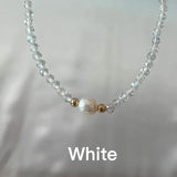 Natural Pearl Zircon Bracelet 14-21cm Size Multicolor