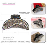 Extra Large Hair Claw for Thick Hair with Austrian Rhinestones