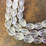 Faceted Crystal Quartz Loose Beads 13*18mm