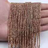 2.5-3mm Rice Shape Freshwater Pearl Strand for Jewelry