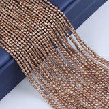 2.5-3mm Rice Shape Freshwater Pearl Strand for Jewelry