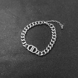 Pig Nose Bracelet Women Cuban Bracelet Femme Stainless Steel