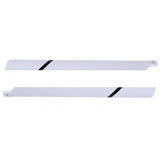 High Fiberglass 550mm Main Blades for RC 550 Helicopter