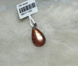 High Flash Orange Sunstone Pendant